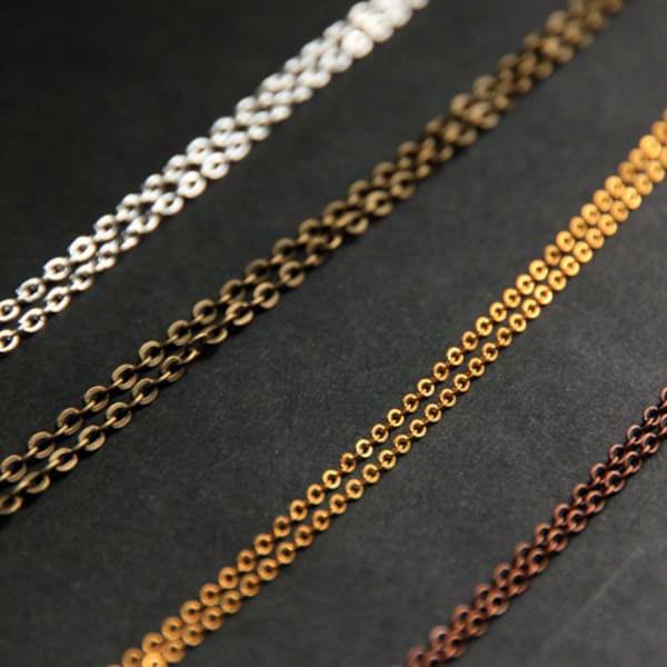 Replacement Chain. (Select a Length) Silver Plated Chain. Gold Plated Chain. Bronze Chain. Copper Chain. Silver Chain. Gold Chain.