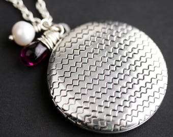 英国　Birmingham 　K9 　1911年　locket Antique Edwardian Hallmarked Birmingham 1911 Sterling Silver