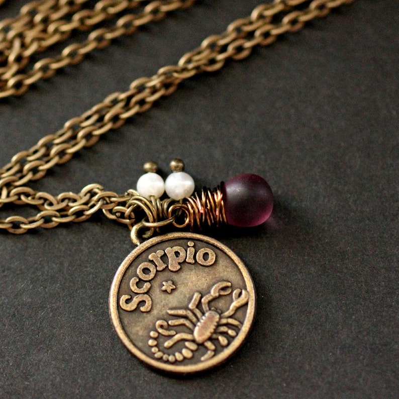 The Zodiac Necklace - Scorpio
