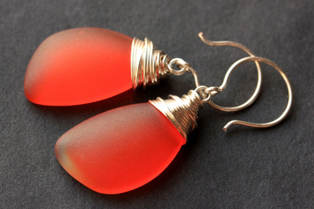 Ocean Earring - Orange main image 1