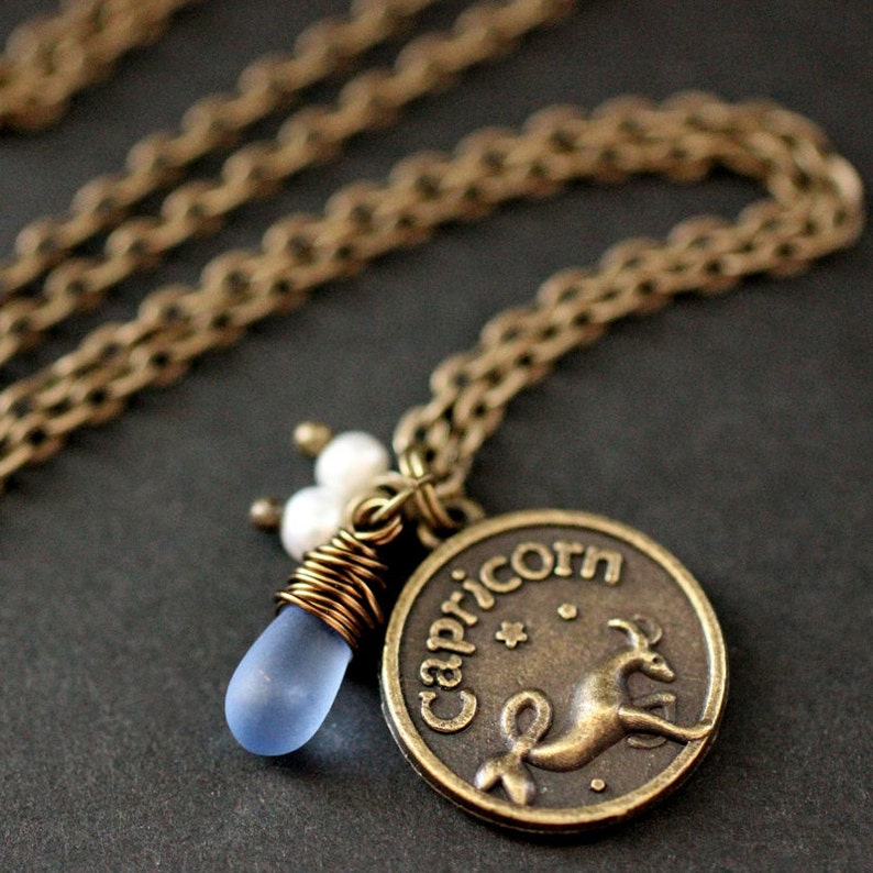 Necklace capricorn Clearance