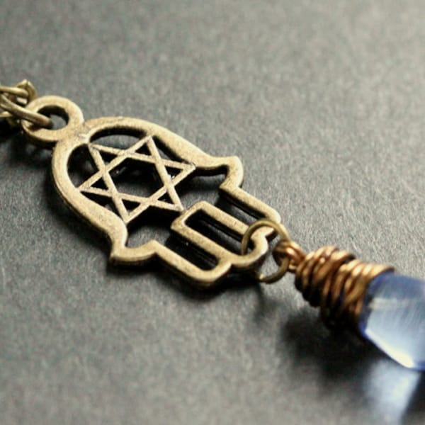 Bronze Star of David Etsy