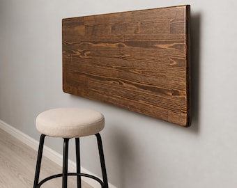 Wandgemonteerde klaptafel voor kleine ruimtes, opklapbaar opklapbaar bureau