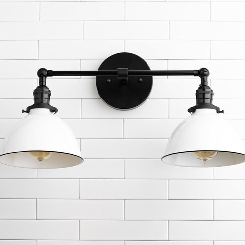 Wall Lighting Vanity Light Farmhouse Bathroom Wall Lighting Vanity Light Farmhouse, Light Fixture Bathroom Black
