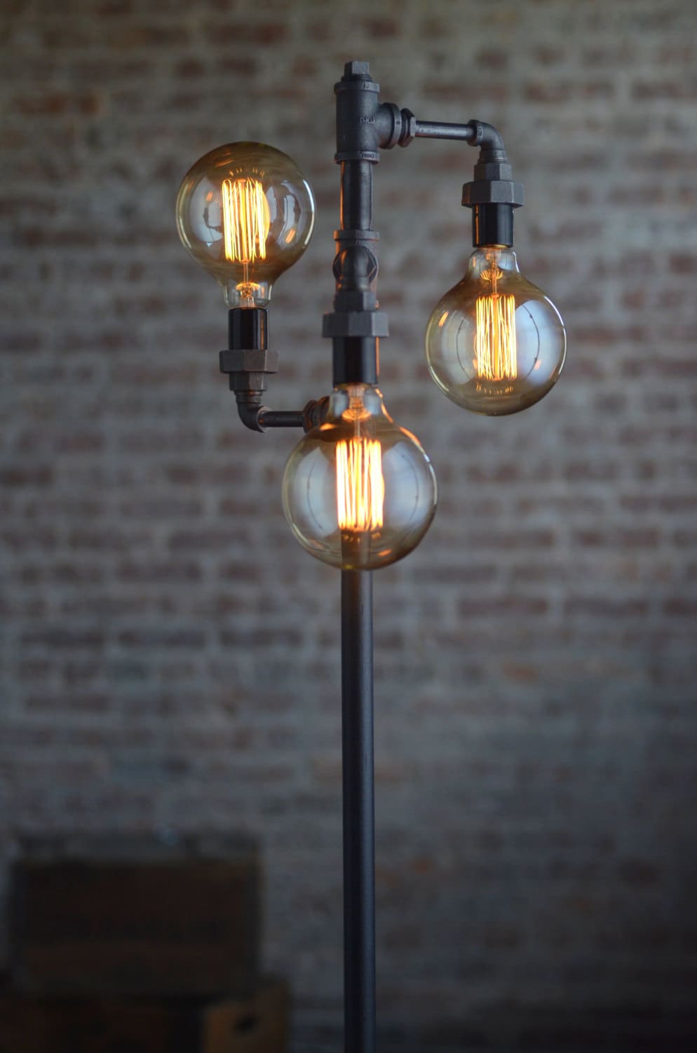 w/3 Edison Bulbs StyleCraft Piper Floor lamp 