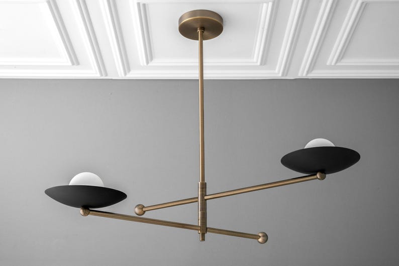 Lámpara de araña - Iluminación estilo casa de campo - Lámpara de techo - Lámpara de comedor - Modelo n.° 2933 imagen 6