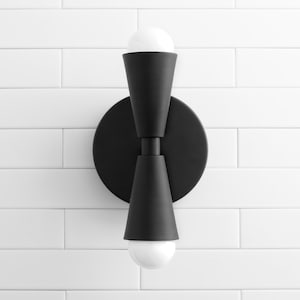 Farmhouse Sconce - Industrial Wall Lamp- Retro Lighting - Rustic Lighting - Model No. 4717
