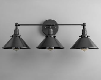 Bathroom Vanity - Rustic Vanity - Rustic Lighting - Vanity Light Fixture - Industrial Lighting - Farmhouse Lighting - Model No. 3406