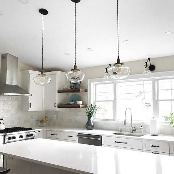 Schoolhouse Pendant Lighting Kitchen – Things In The Kitchen