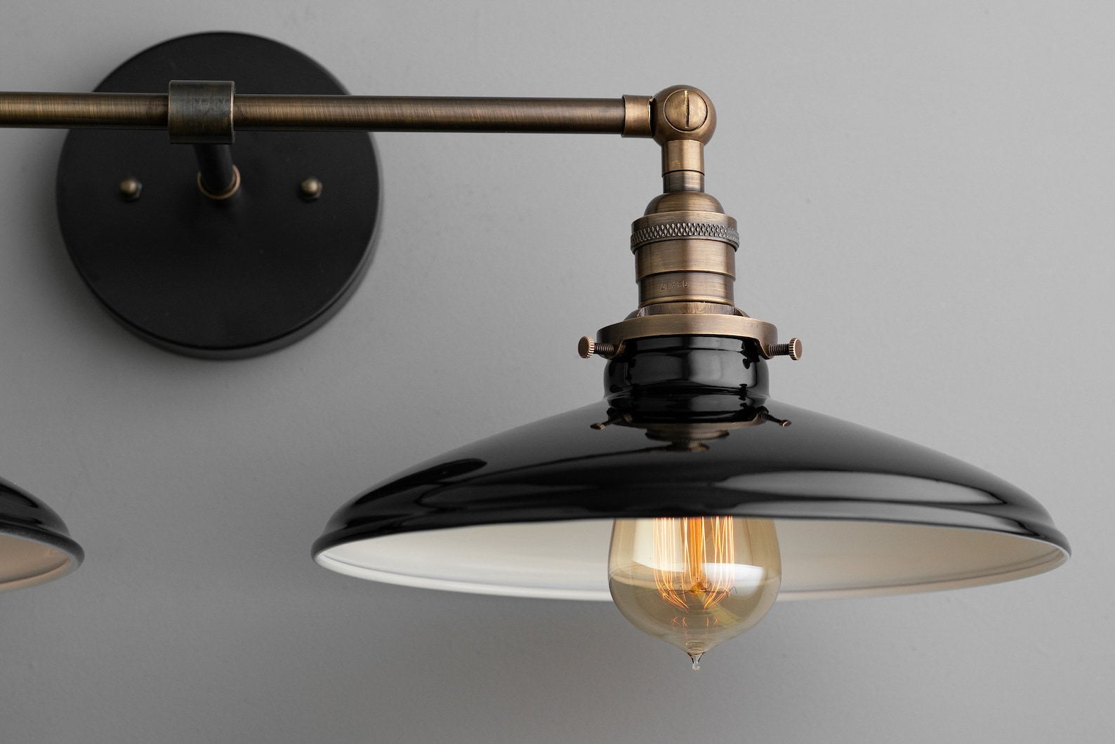 Vanity Lighting Lámpara de pared Steampunk Iluminación de | Etsy