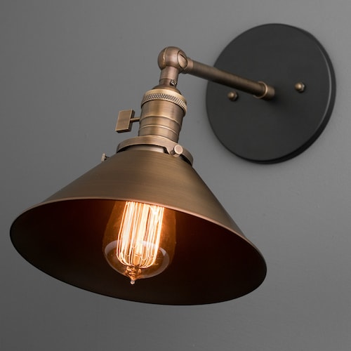 Vintage Loft Industrial Rustic Fitting Fixture Sconce Retro Wall Light Lamp JS 