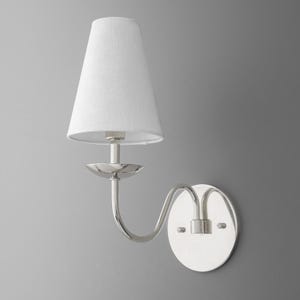 Sconce Light-Silver Wall Sconce-Modern Wall Light-Chrome Wall Lamp - Model No. 0791 image 3