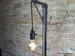 Minimalist Floor Lamp - Industrial Lighting  - Pendant Edison - Steampunk Furniture - Model No. 3037 