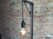Minimalist Floor Lamp - Industrial Lighting - Pendant Edison - Steampunk Furniture - Model No. 3037