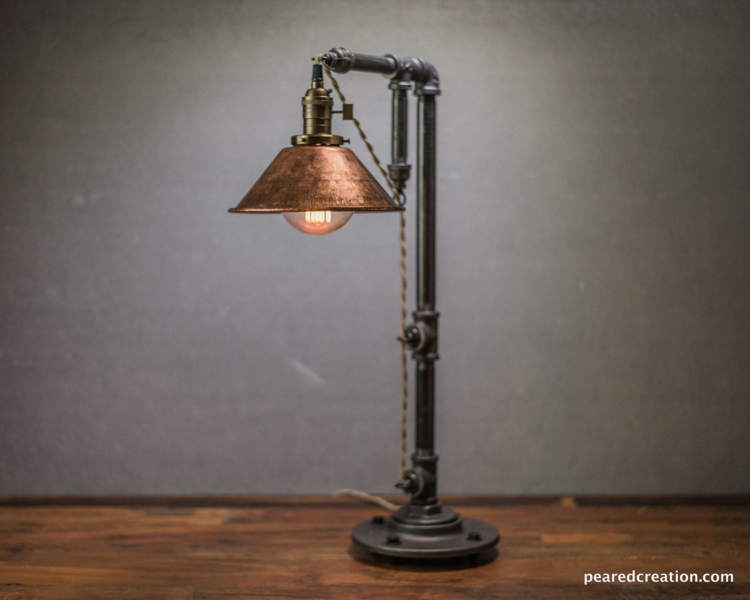 Industrial Table Lamp Edison Bulb Lighting Industrial Table Lamp Edison Bulb, Industrial Table Lamps