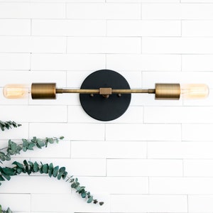 Industrial Lighting - Vanity - Bathroom Light - Wall Light - Modern Farmhouse - Light Fixture -  - Model No. 5109