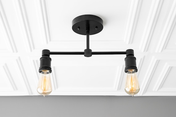 Two Bulb Chandelier Ceiling Vanity Light Bathroom Lighting Two Bulb Chandelier Ceiling Vanity, 2 Bulb Light Fixture