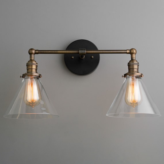 Industrial vanity light fixture deals
