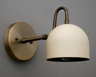 Sconce Light-Modern Wall Lamp-Brass Wall Sconce-Minimalist Light - Model No. 3628
