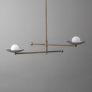 Lámpara de araña - Iluminación estilo casa de campo - Lámpara de techo - Lámpara de comedor - Modelo n.° 2933 imagen 1
