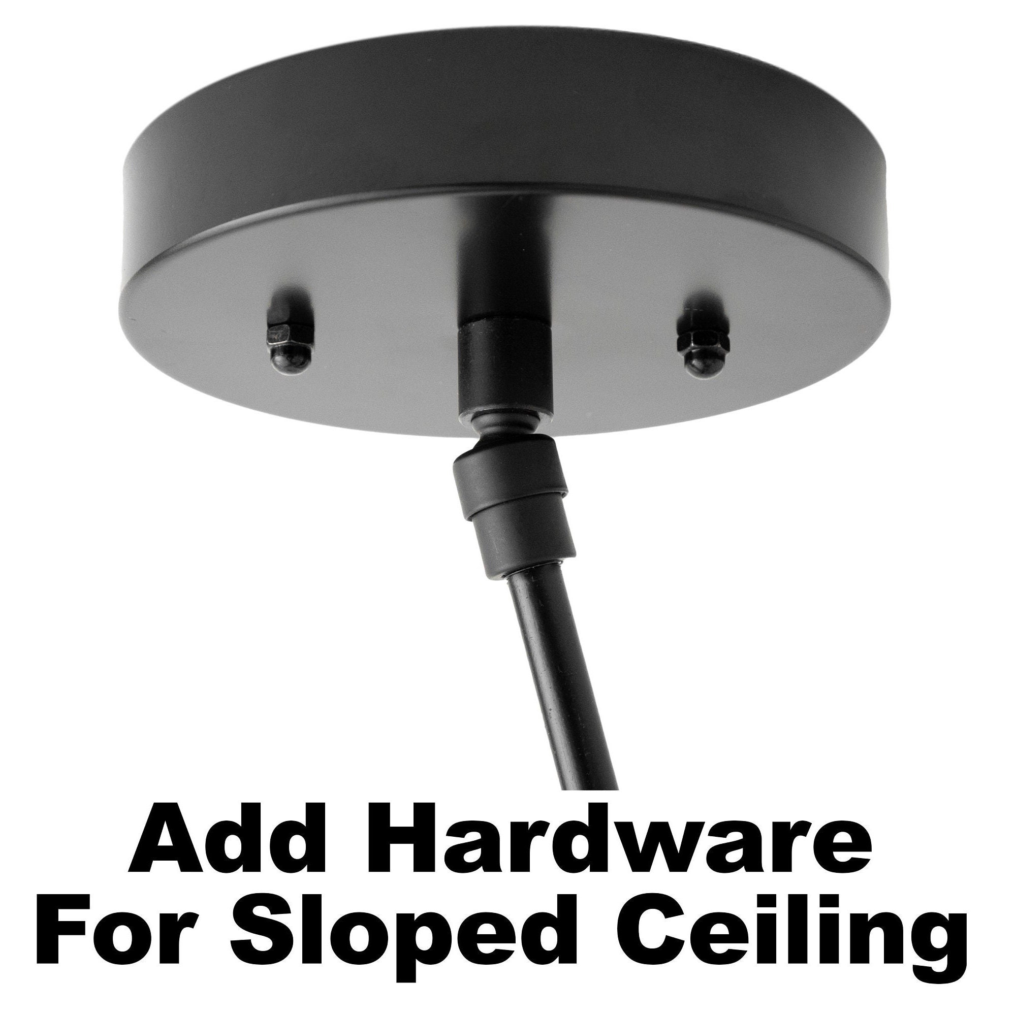 Angled ceiling light mount deals