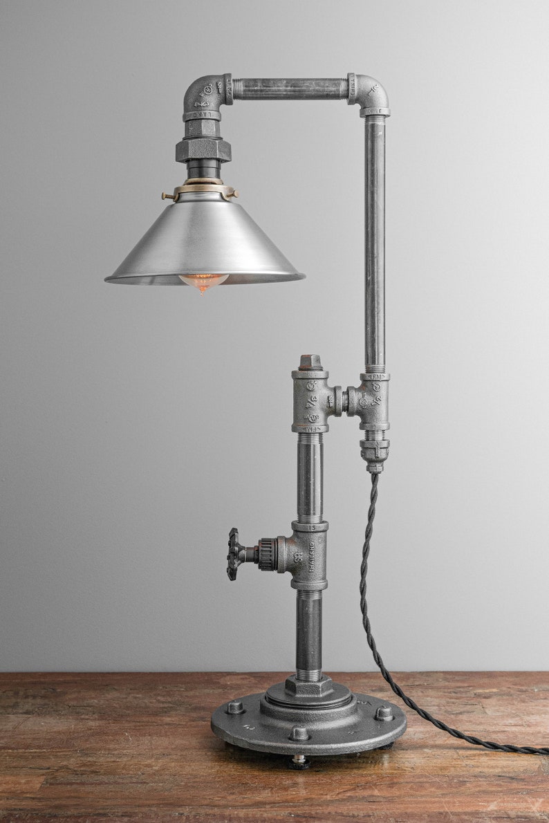 Industrial Lamp Industrial Furniture Edison Bulb Lamp Pipe Lamps Work From Home Model No. 4839 image 4