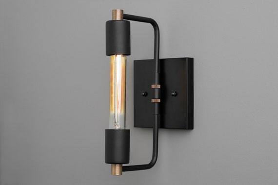 Industrial Lighting Wall Sconce Tubular Edison Bulb Image 0