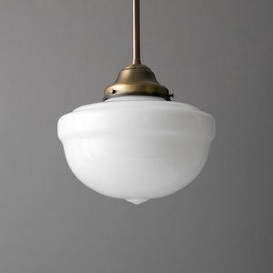 10" Acorn Schoolhouse Shade - Ceiling Fixture - Pendant Lamp - Entryway Lighting - Kitchen Pendant -  Model No. 2216