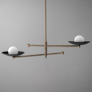 Lámpara de araña - Iluminación estilo casa de campo - Lámpara de techo - Lámpara de comedor - Modelo n.° 2933 imagen 5