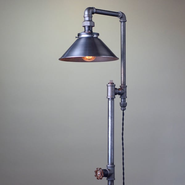 View of Industrial Floor Lamp - Etsy