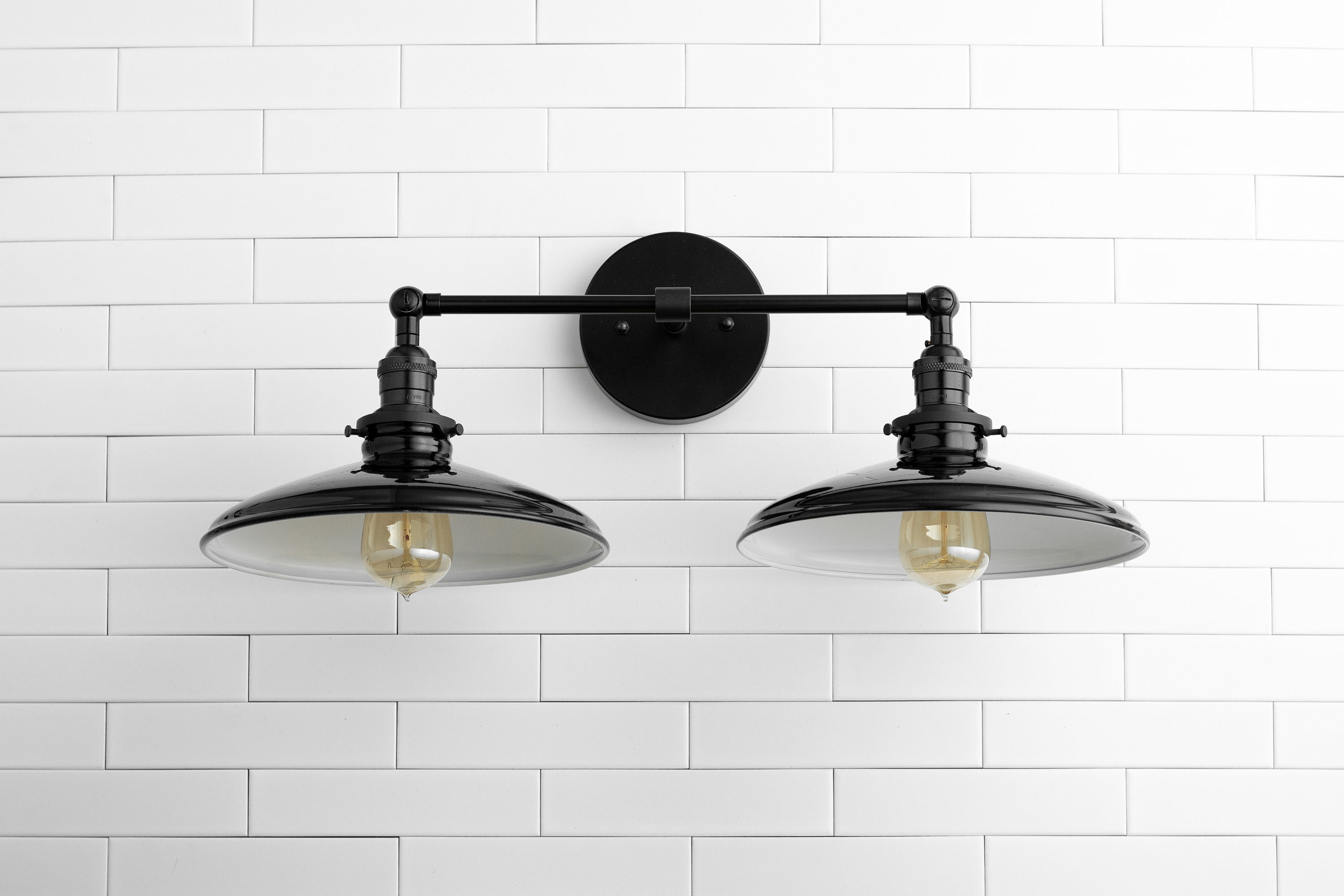 Steampunk bathroom light sale fixtures