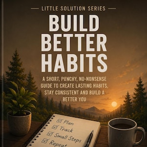 Build Better Habits Guide | Create Lasting Habits, Stay Consistent & Break the Low Motivation Cycle