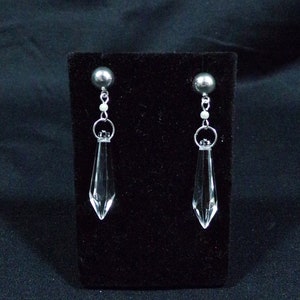 New Tifa Lockhart Silver Tear drop earrings Final Fantasy 7 VII remake Cosplay