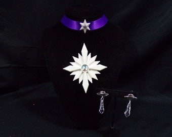Anime version Saturn planet cosplay set