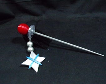 Snow Lady replica cosplay hair stick snow snowflake pin