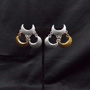 Evil Queen Dark Moon replica cosplay earrings