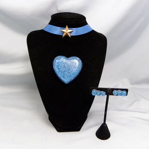 Super Planet Mercury combo pack cosplay earrings brooch choker