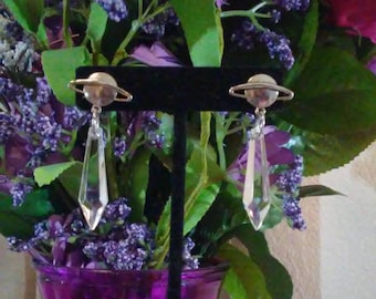 Saturn planet replica cosplay earrings  anime costume accessory