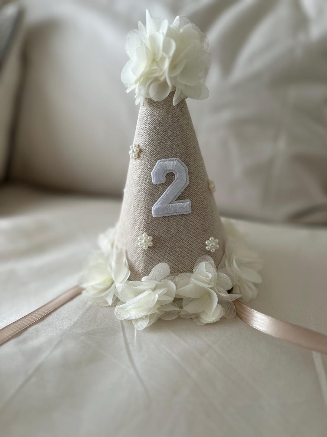 floral-2nd-birthday-party-hat-handmade-cake-smash-photo-prop-etsy