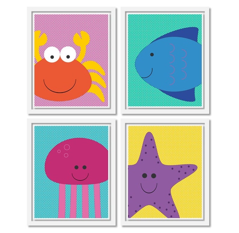 Seaside Nursery Decor Package Includes Felt Baby Mobile Etsy