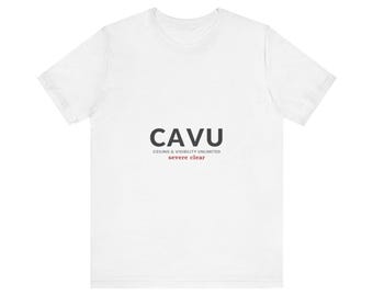 CAVU Shirt, Severe Clear Pilot Tee, Ceiling Visibility Unlimited Gift, Aviation Pilot T-Shirt