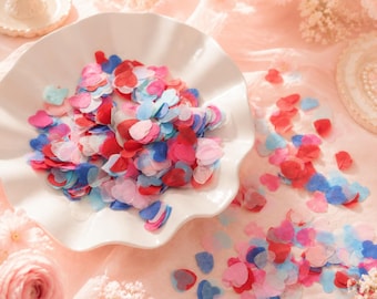 20g Rainbow Confetti Pack – Colorful Paper Decor for Weddings & Parties