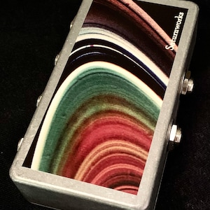 Saturnworks Stereo 2: 4Passiv Splitter Sommer kombiniert Gitarren-Pedal, Neutrik Buchsen, handgefertigt in CA