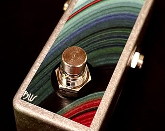 Saturnworks Momentary, Reversed Momentary, or Latching Compact Kill Mute Switch Guitar Pedal -- Handcrafted in California