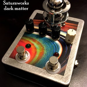 Saturnworks Dark Matter Tube Clean Boost / Overdrive Guitar Pedal image 1