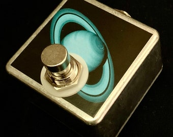 Saturnworks Single Button Latching Amp Footswitch, Replaces Marshall P801, FS-5L, Red Remote + More -- Handcrafted in California