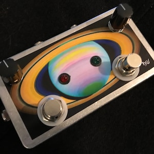 Saturnworks Passive 2-Channel Mixer Line Selector Guitar Pedal w/ Neutrik Jacks, Handcrafted in California