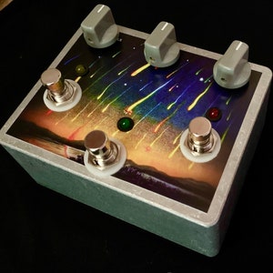 Saturnworks Active 3-channel Guitar or Bass Mixer Pedal, Handcrafted in California