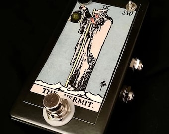 Saturnworks True Bypass Active Black Blender Looper Guitar / Bass Pedal - Hermit Design - Handcrafted in California