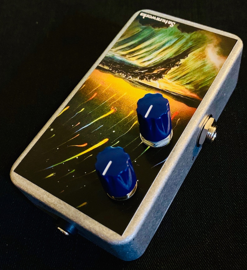 Saturnworks 2channel Active Mixer Guitar Pedal Etsy